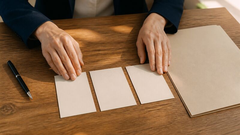 相談前に取引先調査の依頼メモを作る
