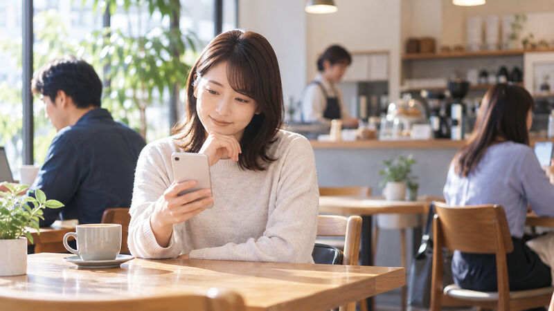 身に覚えのない通知は、安全な場所で確かめる