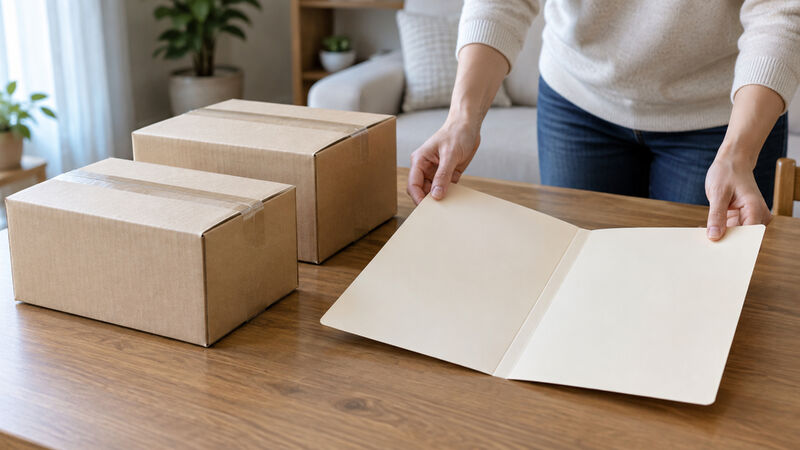 繰り返す荷物の記録を残す